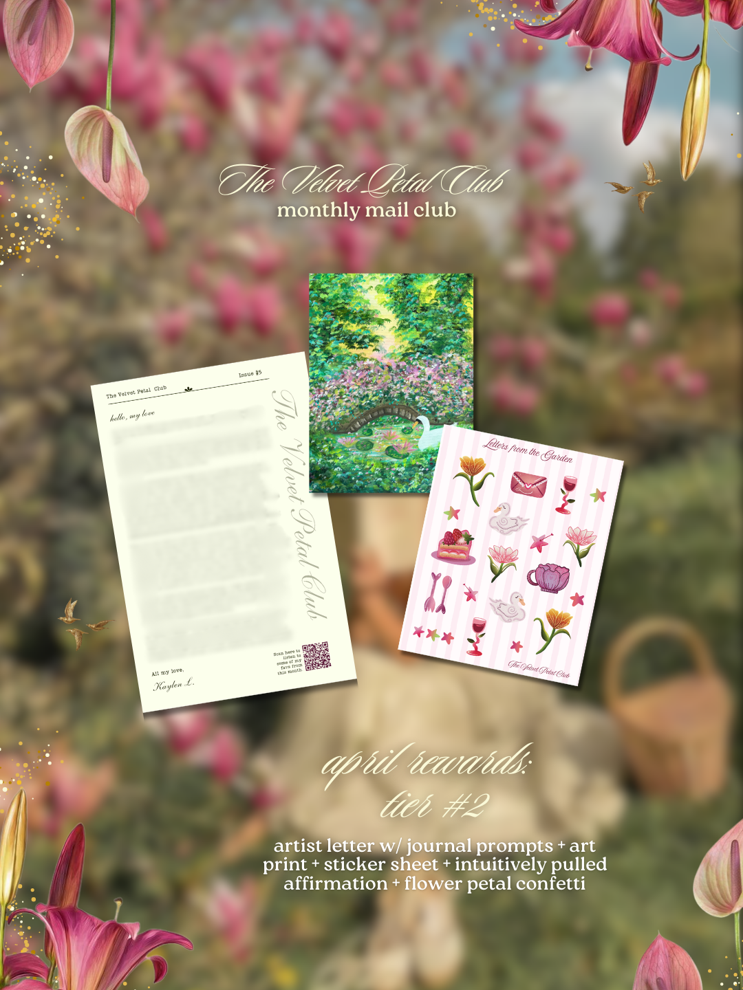 Velvet Petal Mail Club Tier #2