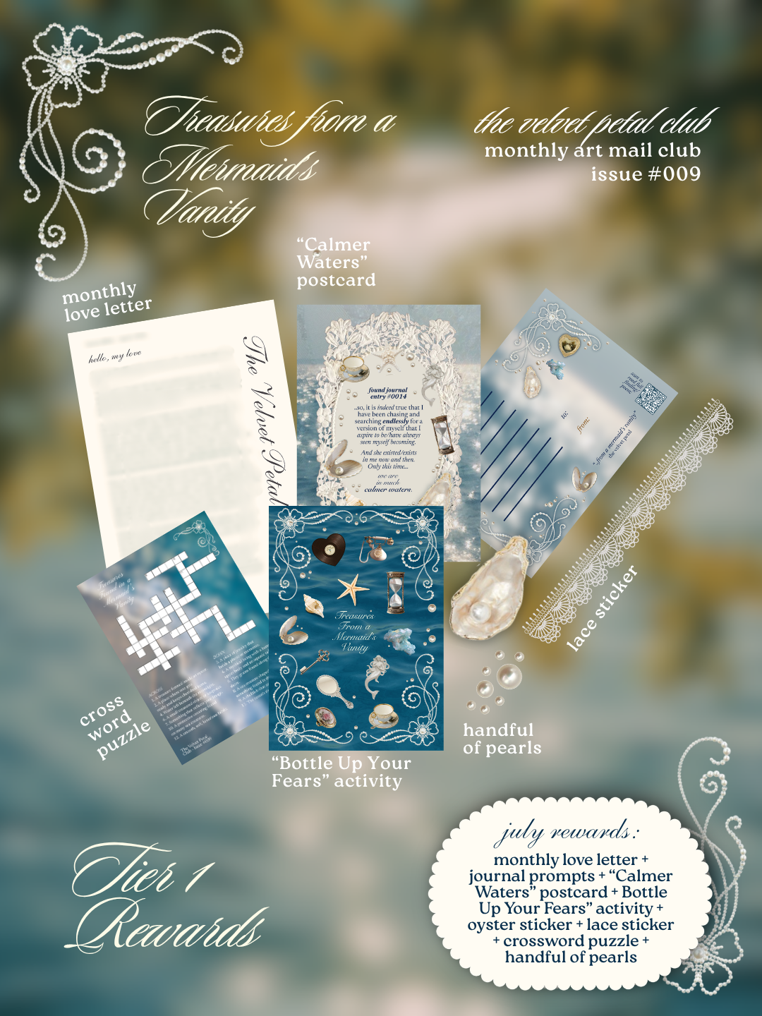 Velvet Petal Mail Club (Tier #1) - Issue 009
