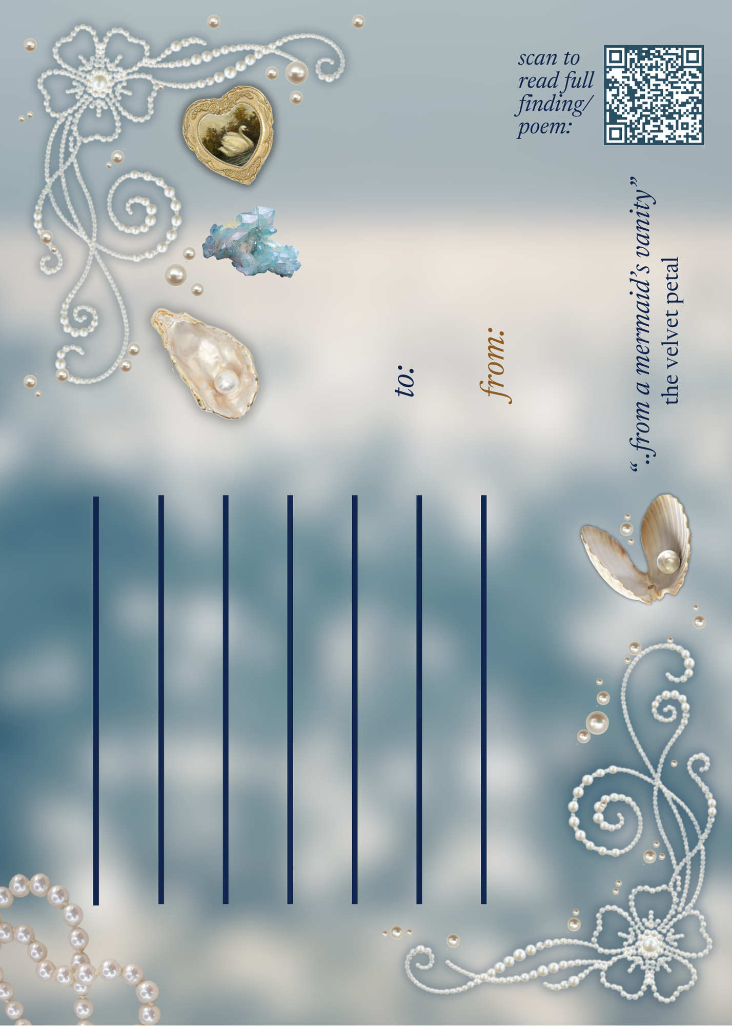 Calmer Waters Art Print/Postcard