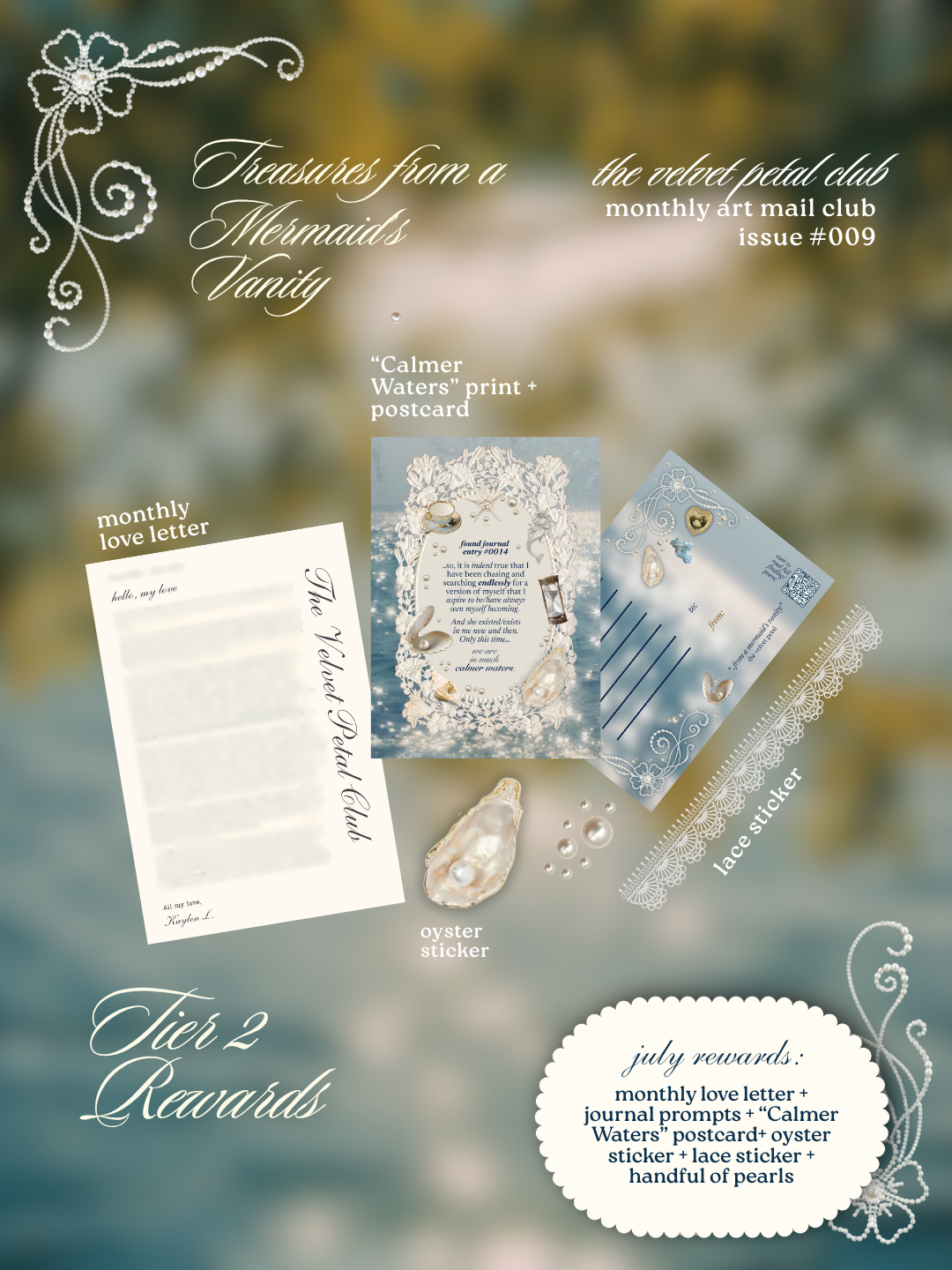 Velvet Petal Mail Club (Tier #2) - Issue 009
