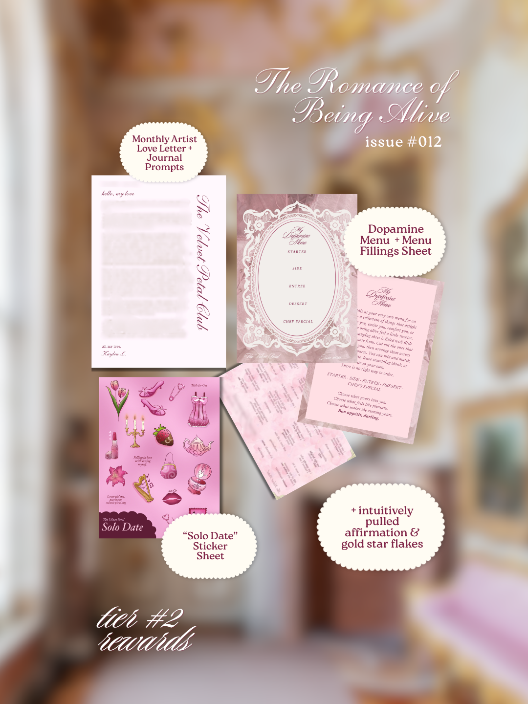 Velvet Petal Mail Club (Tier #2) - Issue 012