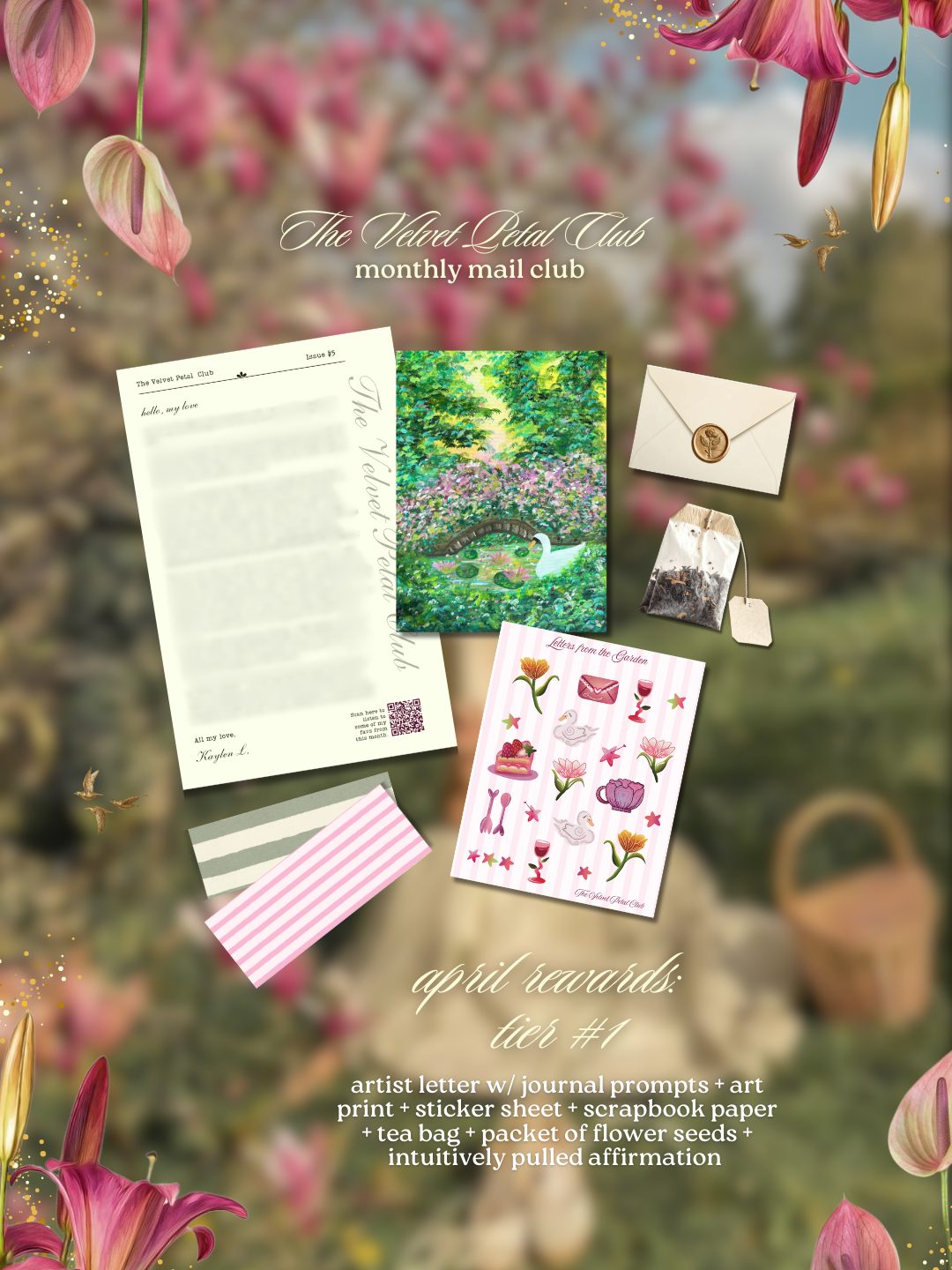 Velvet Petal Mail Club Tier #1