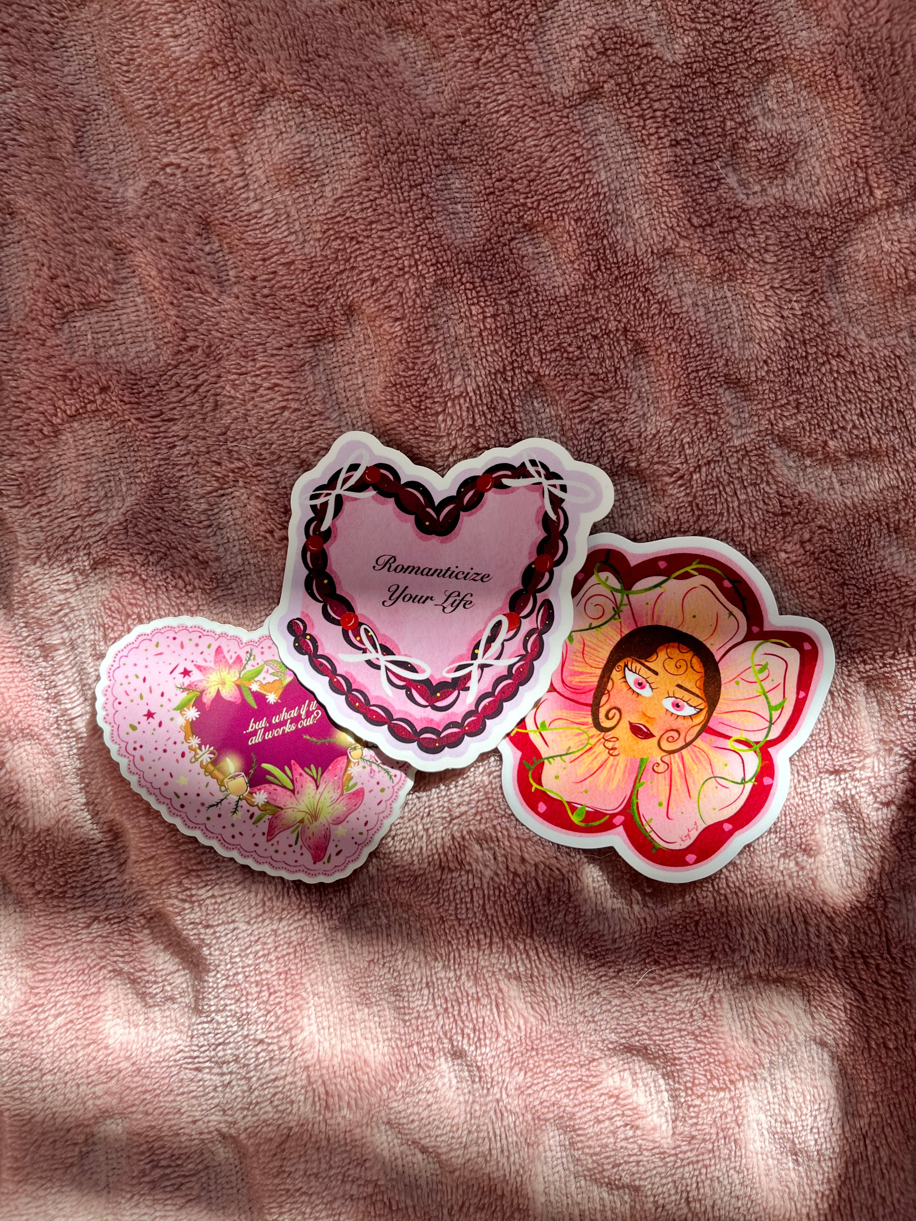 "Inner Garden" - 3ct Sticker Pack