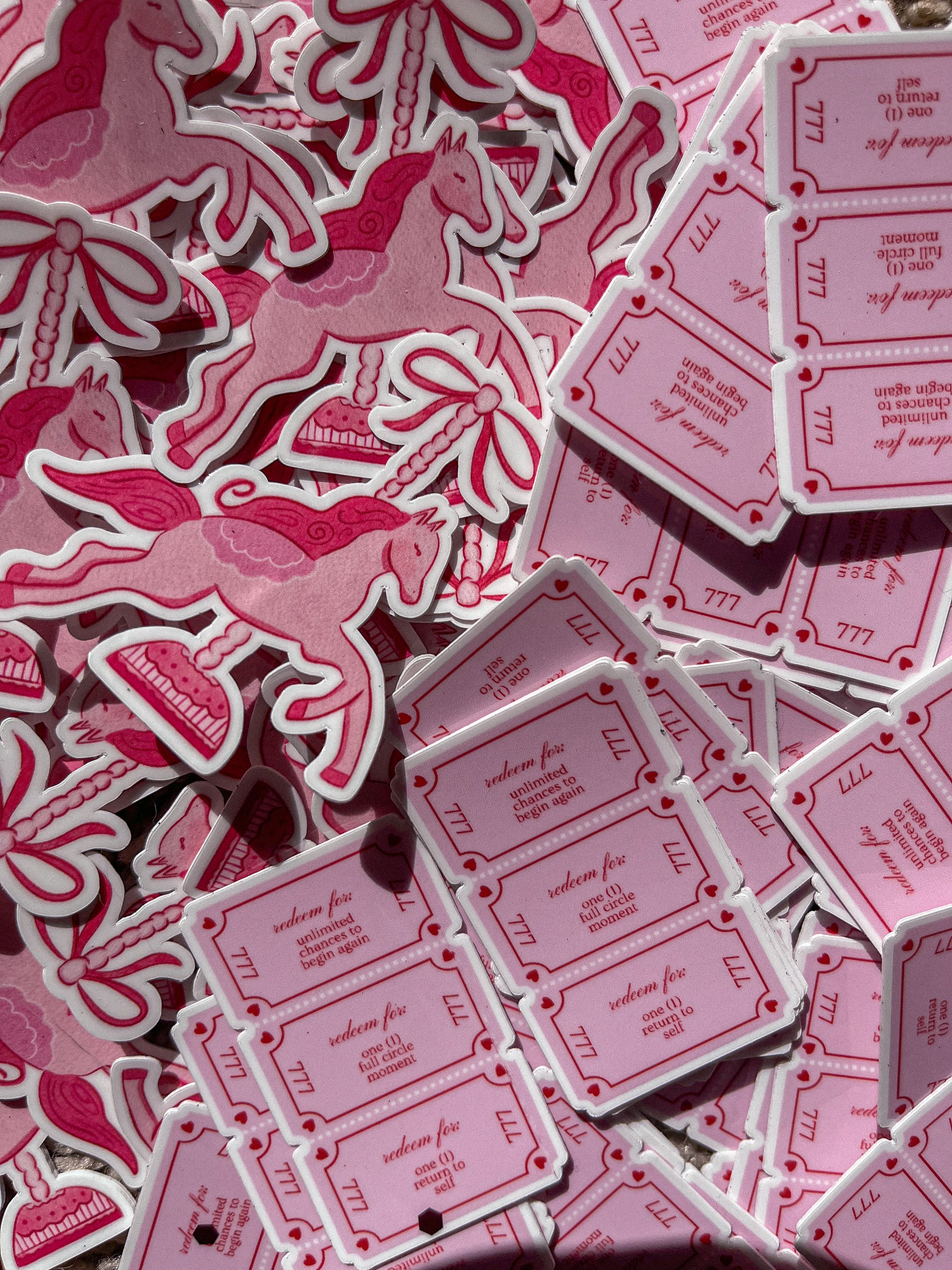 The Velvet Petal Fair Sticker Duo