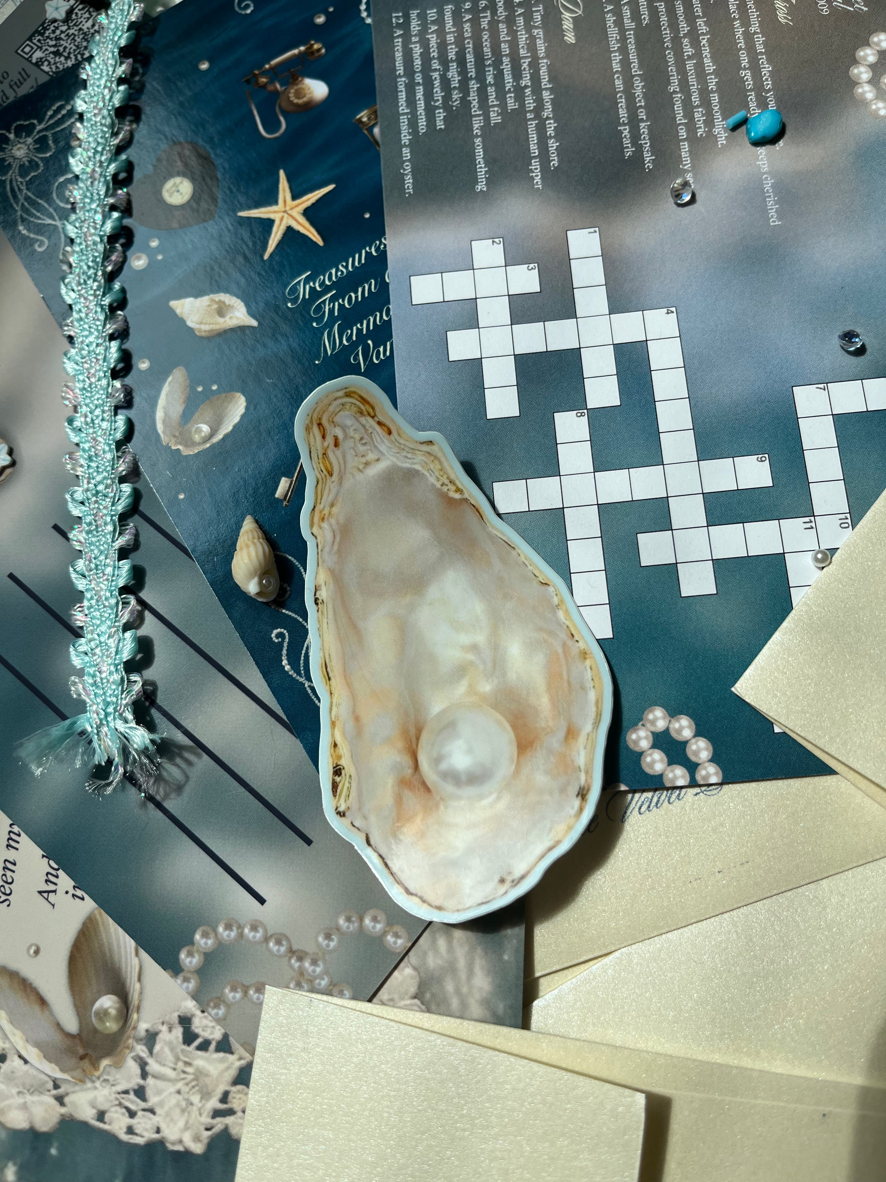 Oyster Shell Sticker