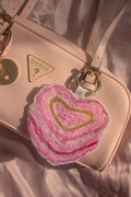 Sugarplum Sweetheart - Beaded Bag Charm