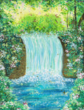 Garden Falls - Art Print
