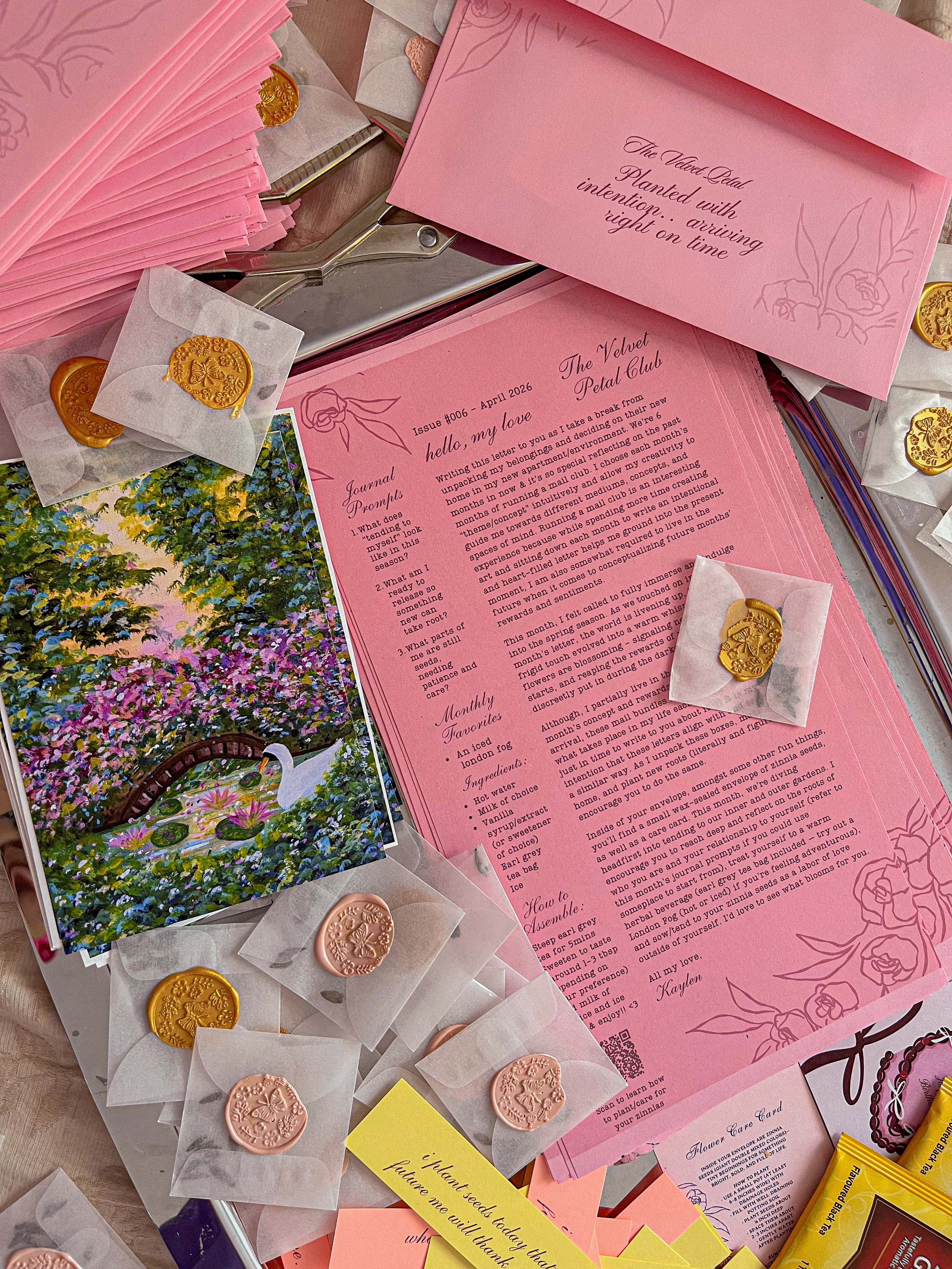 April Mail Club Catch-Ups